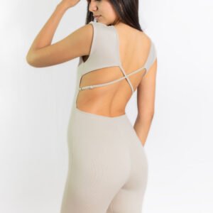 Motion Catsuit Jumpsuit Corto Espalda Descubierta